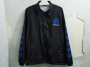 希少 新品 L サイズ CHALLENGER RECORDS COACH JACKET コーチジャケット BLACK チャレンジャー レコーズ 