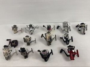 A07-003-0121-123【ジャンク】スピニングリール12個　ベイトリール１個　Daiwa　SHIMANO　まとめ　計13個