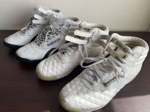 レア超希少 スニーカー REEBOK リーボック コラボ ・X-Girl ・Rodeo Crowns 2足 セットです。サイズ23.5cm 中古