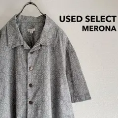 【SALE】 “MERONA” Open Collar Aloha Shirt