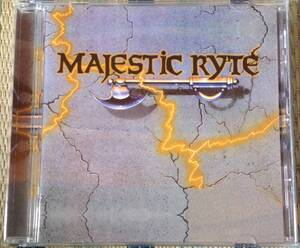 ★500枚限定★廃盤貴重 美品 レア Cult Metal Classics MAJESTIC RYTE s/t / 初期 FATES WARNING Voは John Arch を彷彿