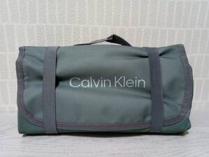 Calvin Klein　カルバンクライン　未使用　ノベルティー　レジャーシート　ビーチマット　メッシュ　折畳み収納ゴム付属　２００×１００