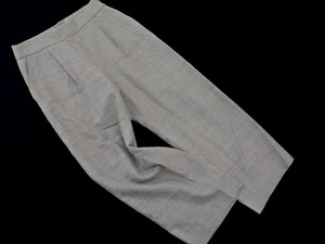 ネコポスOK BALLSEY ボールジー トゥモローランド ウール混 ワイド パンツ size32/グレー ◇■ ☆ ekc7 レディース