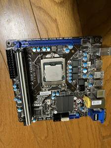 MSI itxマザーボード-B75IA-E33 + Intel(R) Core(TM) i5-2400 CPU + メモリー2.00GBMicroATX 