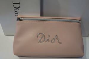 ＤＩＯＲ　大型ポーチ　未使用新品　激レアアイテム ビッグで便利　ピンク（淡色系）　Christian Dior　クリスチャンディオール