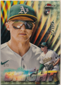 Zack Gelof MLB 2024 Topps Finest Future So Bright Superfractor 世界1枚限定 1/1 1of1 スーパーフラクター ザック・ゲロフ