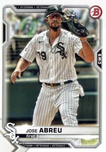 2021 Bowman ホセ・アブレイユ Jose Abreu #92