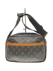 LOUIS VUITTON リポーターPM_モノグラム・キャンバス_BRW PVC ブラウン