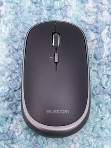 0605u2406　エレコム マウス ワイヤレスマウス Bluetooth Slint M-TM15BBGM/EC 薄型 静音 充電式 4ボタン マルチペアリング 3台接続可能