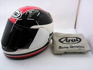 【送料無料】良品 Arai アライ ASTRO-LIGHT アストロ TAIRA タイラ XXSサイズ スモークシールド付き ヘルメット 平忠彦