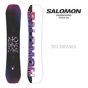 新品未使用 24-25 SALOMON BOARD NO DRAMA 143cm 安心保証 即日発送 土日祝発送OK