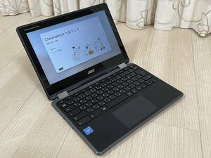 【中古完動品】Acer Chromebook Spin 11（Celeron N3350/eMMC32GB/11.6 HD Multi-Touch/802.11ac+BT）