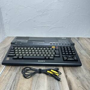 【W82西】★『通電ジャンク品』 ★SONY HB-F1XV MSX2+　　パソコン