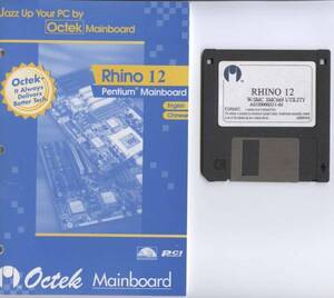 【Octek】Baby-ATボード RHINO 12の取説とドライバーＦＤ