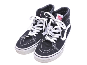 VANS バンズ オールドスクール ハイカット スニーカー size24.5/黒 ■■ ☆ fac0 レディース