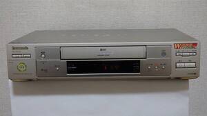 S VHS ビデオ デッキ NV-SX550 Panasonic パナソニック ジャンク 1998年製