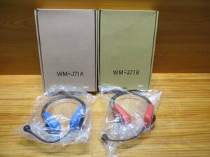 *S0536* Victor ビクター マイク WM-J71A\B 現状お渡し 未使用品#