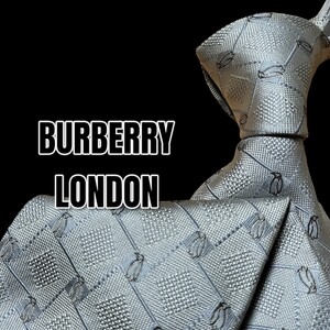 BURBERRY LONDON　バーバリーロンドン　グレー系　日本製