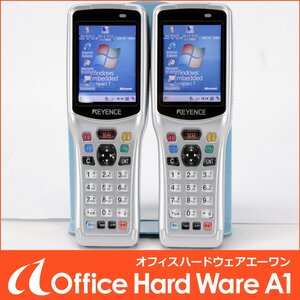 極上品☆ キーエンス BT-W70 【スキャナ数わずか3700回未満！】 大容量バッテリー付 2台セット 中古 KEYENCE ハンディターミナル #S