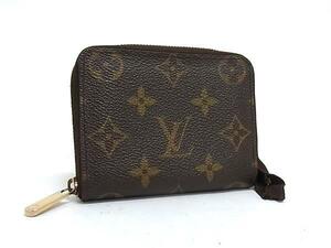 1円 LOUIS VUITTON ルイヴィトン モノグラム M60067 モノグラム ジッピー コインパース コインケース 小銭入れ ブラウン系 BI5853