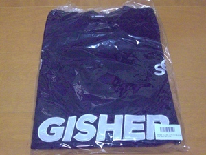 【新品未使用】GISHER フットボールTシャツ☆ばんばんざい☆ブラック 黒☆サイズフリー☆ギッシャ―☆FOOTBALL TEE