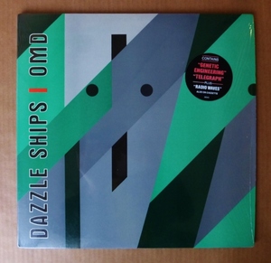 ORCHESTRAL MANOEUVERS IN THE DARK (OMD)「DAZZLE SHIPS」米ORIG [BFE規格EPIC] ステッカー有シュリンク美品