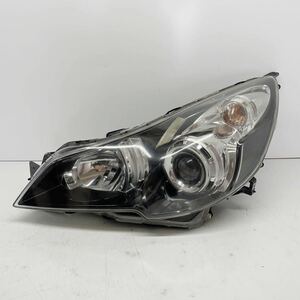 【コーティング済】BR系 BM系 BR9 BM9 BRG BRM レガシィ ヘッドライト ヘッドランプ 左側 助手席側 L HID レベ付 100-20061 刻印 5N P60361