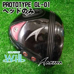 【中古】ドライバー アキラ PROTOTYPE GL-01/ヘッドのみ//11[4112]