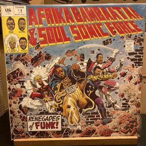 Afrika Bambaataa & Soulsonic Force 【Renegades Of Funk】12AP3016 Promo 1985 electro HipHop 国内盤 見本盤 アフリカ・バンバータ