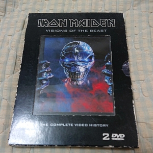 アイアン・メイデン DVD 2枚組 VISIONR OF THE BEAST 輸入盤 ブルース・デッキンソン、エイドリアン・スミス、スティーブ・ハリス ヘビメタ
