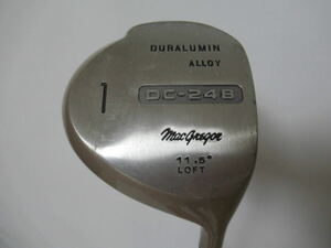 ★MacGregor マグレガー DURALUMIN ALLOY DC-248 ドライバー 1W 11.5° 純正カーボンシャフト J424★レア★激安★中古★　★