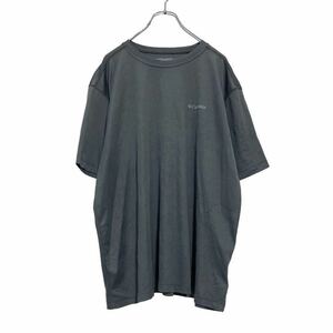 Columbia 半袖 ロゴ Tシャツ XL グレー コロンビア OMNI-WICK アウトドア 古着卸 アメリカ仕入 a507-5319