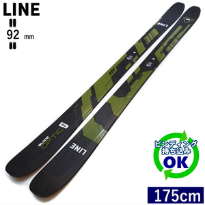 LINE BLADE OPTIC 92[175cm/92mm幅] 23-24 ライン ブレイドオプティック フリースキー ツインチップ 板単体 日本正規品