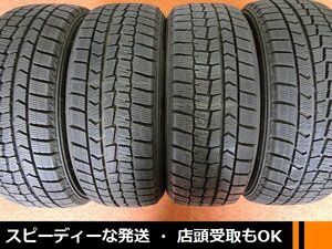 ★☆ 165/55R15 良品 4本 売り切り品 ★☆ DUNLOP WINTERMAXX WM02 N-BOX タントカスタム 軽自動車 ★迅速発送 送料安い 店頭受け取り対応