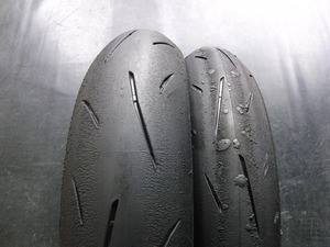 125～250ccクラス中古前後セット!ダンロップ◎α13 SP. 110/70R17. 140/70R17. SP914:22024