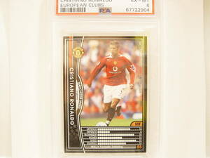 PSA鑑定済 Panini WCCF 2004-2005 黒 クリスティアーノ・ロナウド　Cristiano Ronaldo　No.7 Manchester United 04-05 PSA6