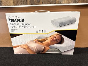 1円★新品未開封　TEMPUR テンピュール オリジナルネックピロー Mサイズ グレー かため　送料無料【5705940600338】