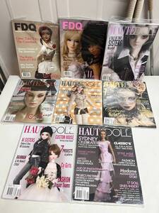 S11S52 洋雑誌 ファッションドール本 HAUTEDOLL FDQ 8冊セット