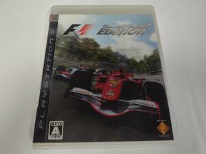 【240430-11】 PlayStation3 / PS3 / プレステ3 FORMULA ONE CHAMPlONSHlP EDITION 