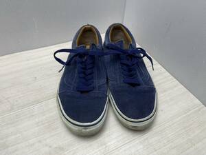 送料無料S72999 VANSヴァンズ スニーカー シューズ BLUE SUEDE 430 スニーカー 靴 27cm