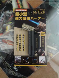 ★「閉店」SALE・■Shinfuji Burner/マイクロトーチ ACTIVE(アクティブ)ゴールド RZ-522GL★