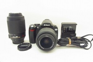 Q241-Y25C-314 NIKON ニコン D60 / ダブルレンズキット デジタル一眼レフカメラ 現状品③