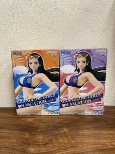 数3セットあり ワンピース GRANDLINE GIRLS ON VACATION フィギュア ニコ・ロビン 2種セット 未開封