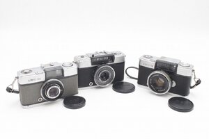 【行董】OLYMPUS PEN オリンパスペン フィルムカメラ 3点まとめ 動作未確認 現状品 光学機器 カメラ 昭和 レトロ ※ヤマト※ AZ000ABY87