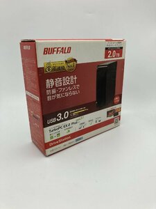 BUFFALO USB3.0用 PC/家電対応 外付けHDD 2TB ブラック HD-LC2.0U3-BKE