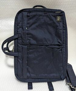 3WAY PORTER BLUE BLUE ポーター インディゴ リュック バッグ ブリーフケース