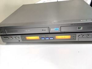 レア　シャープ SHARP 80GB VHS DVDレコーダー VHSビデオ　HDD DVDレコーダー　DV-HRW30 通電OK ジャンク品　630227051