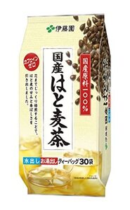 伝承の健康茶 伊藤園 国産はと麦茶 ティーバッグ 4.0g×30袋