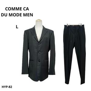 COMME CA DU MODE MEN スーツ セットアップ グレー L