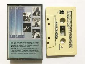 ■カセットテープ■ブルース・オムニバス『Blues Classics』Jimmy Reed/BB King/Muddy Waters/John Lee Hooker/H. Wolf...